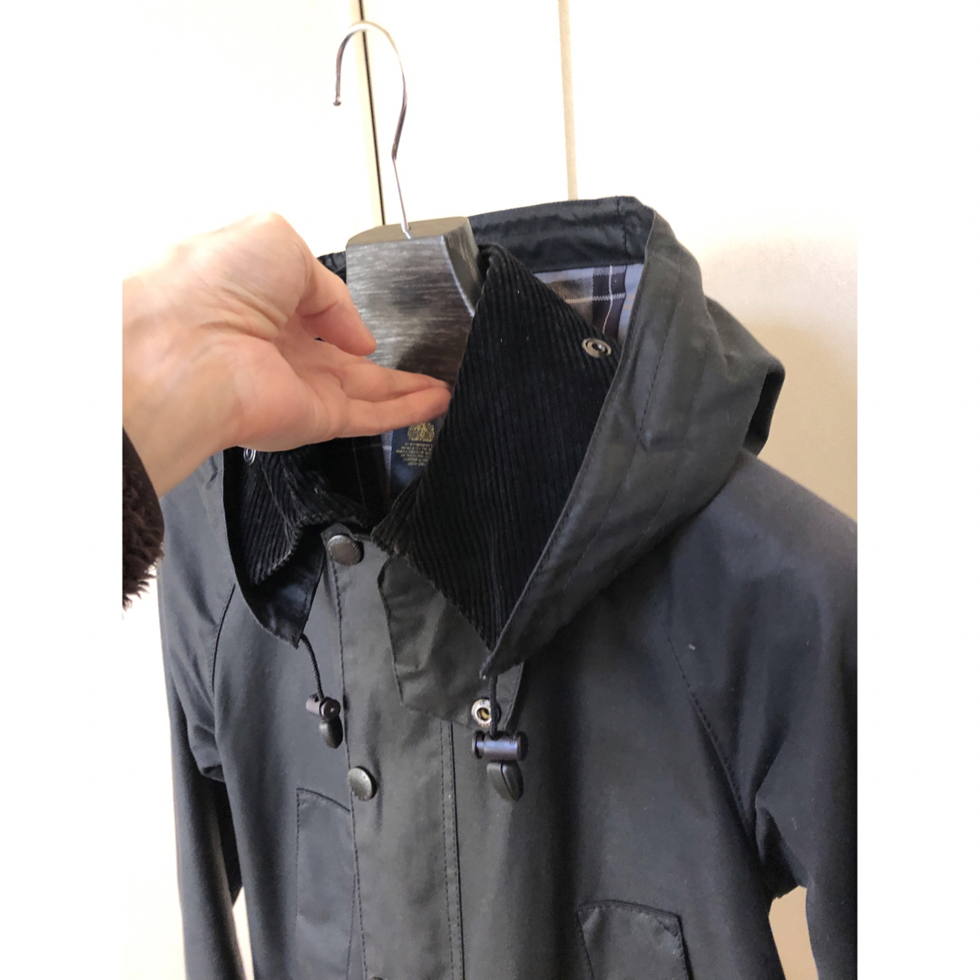 Barbour(バーブァー)の追記あり Barbour SL BEDALE 32 BLACK フード付き メンズのジャケット/アウター(その他)の商品写真