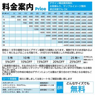 カッティングステッカー カーステッカー バイクステッカー 防水