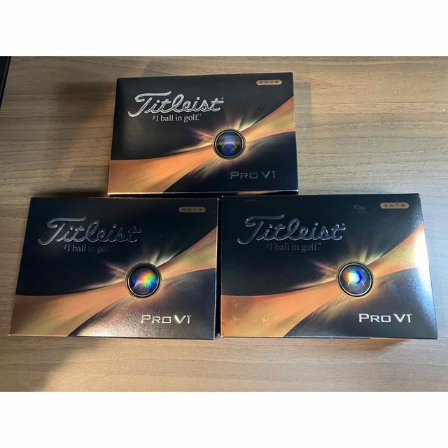 ゴルフボール titleist PROv1 ホワイト 3ダース - その他