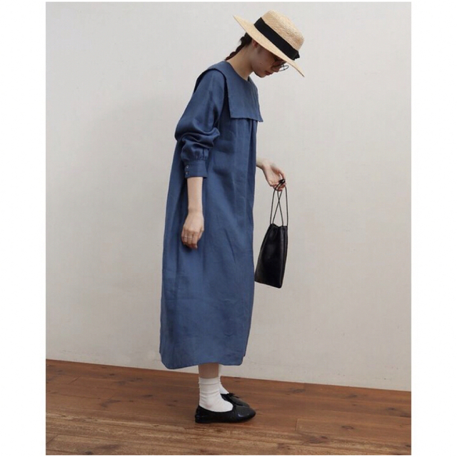 fig London - fig London morning LINEN sailor dressの通販 by 冷菓's ...