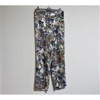 トーガビリリース(TOGA VIRILIS)の定価4.1万 TOGA VIRILIS Inner print pants 46(その他)