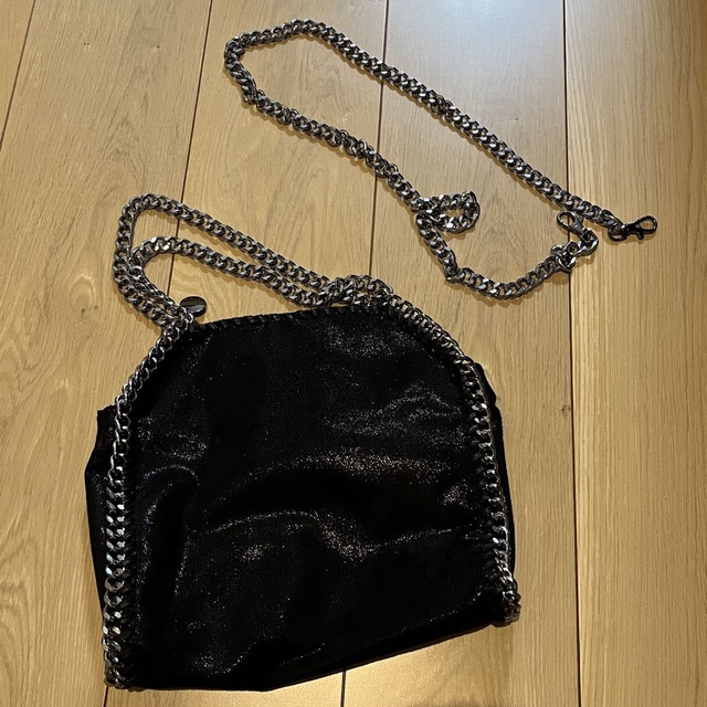 Shop NikoNiko(ショップニコニコ)の【送料込】2wayチェーンバッグ／ブラック レディースのバッグ(ショルダーバッグ)の商品写真