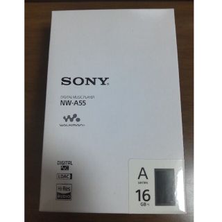 SONY WALKMAN NW-A55グレイッシュブラック(ポータブルプレーヤー)