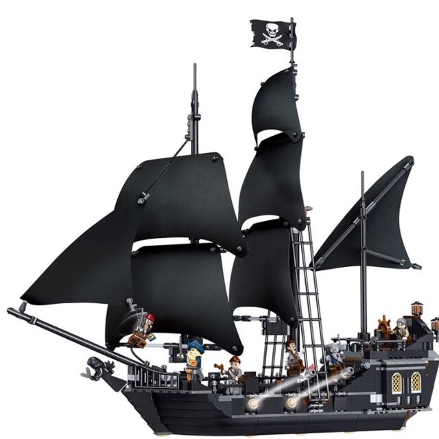 レゴ互換 ブロック ブラック 海賊 パイレーツ