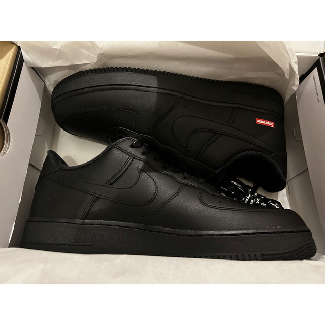 Supreme(シュプリーム)のsupreme Nike air force 1 low black 30cm メンズの靴/シューズ(スニーカー)の商品写真