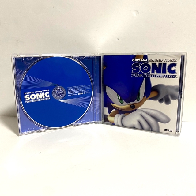 SEGA(セガ)のSONIC THE HEDGEHOG ORIGINAL SOUND TRACK エンタメ/ホビーのCD(ゲーム音楽)の商品写真