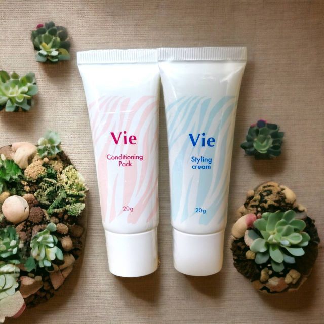 Vie ヴィー コンディショニングパック20g＆スタイリングクリーム20g