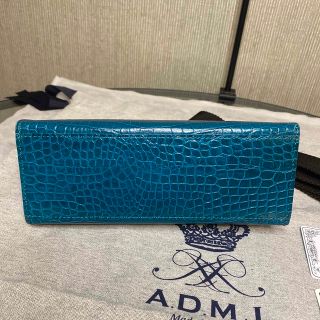 A.D.M.J. - 【新品同様】ADMJ クロコ型押しがま口ミニショルダー THE
