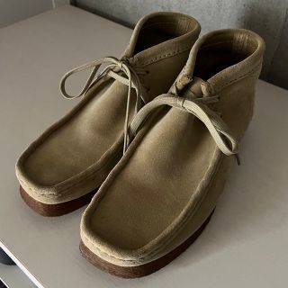 クラークス(Clarks)のクラークス　clarks ワラビー　ブーツ　ベージュ　UK6(ブーツ)