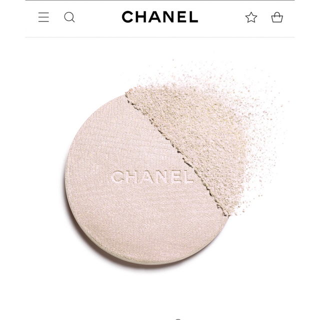 CHANEL(シャネル)のCHANEL　シャネル　プードゥル ルミエール　40　ホワイト　オパール コスメ/美容のベースメイク/化粧品(フェイスパウダー)の商品写真