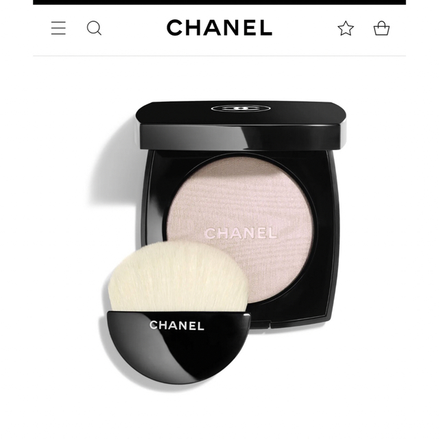 CHANEL(シャネル)のCHANEL　シャネル　プードゥル ルミエール　40　ホワイト　オパール コスメ/美容のベースメイク/化粧品(フェイスパウダー)の商品写真
