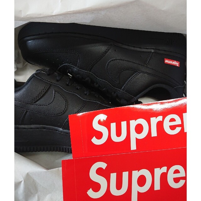 Supreme(シュプリーム)のSupreme®/Nike® Air Force 1 Black 24cm メンズの靴/シューズ(スニーカー)の商品写真