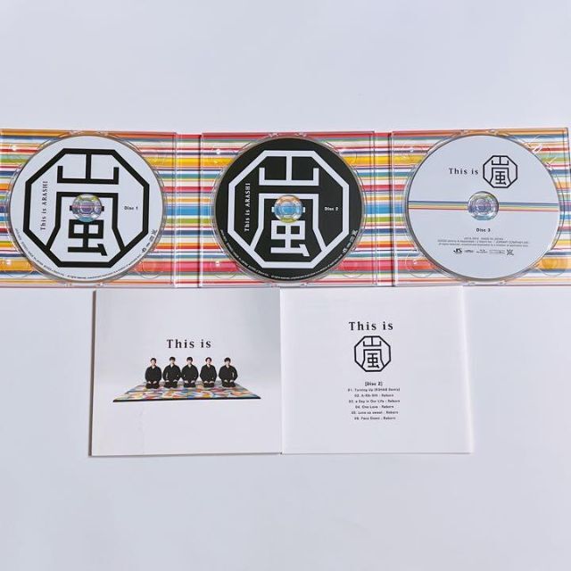 嵐(アラシ)の嵐 This is 嵐 初回限定盤 CD ブルーレイ 美品！ 大野智 櫻井翔 エンタメ/ホビーのCD(ポップス/ロック(邦楽))の商品写真