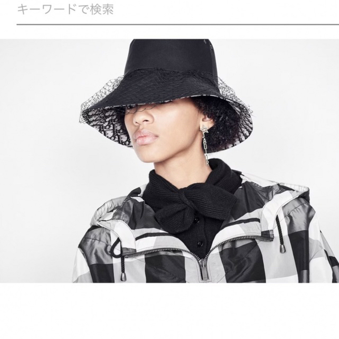 大人女性の Dior - ディオール DIOR 帽子 ハット レース TEDDY-D