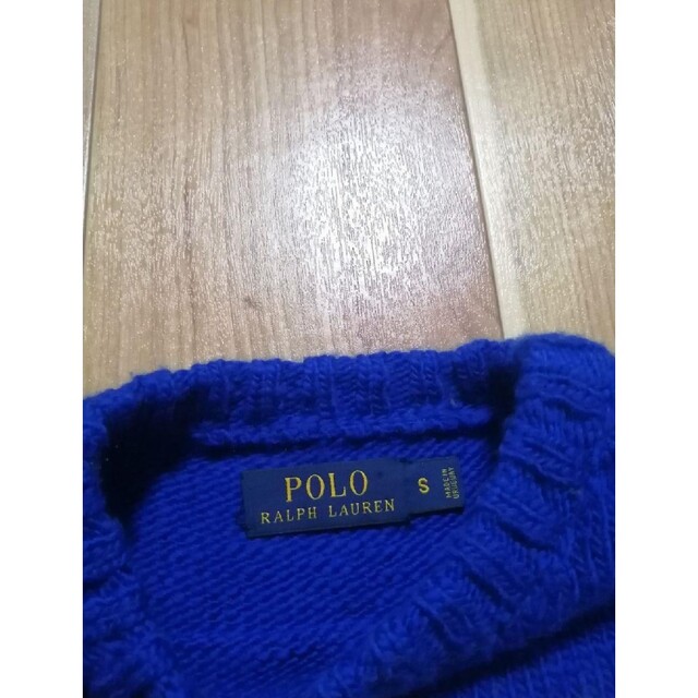 POLO ラルフローレン ノルディック柄 雪柄 ニット セーター KNIT青 黒