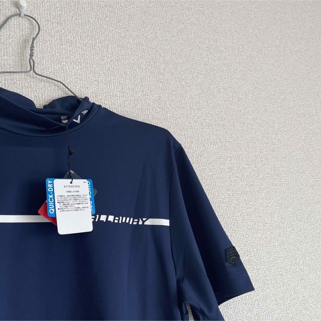 新品未使用 キャロウェイ モックネック L ネイビー