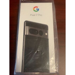 グーグル(Google)のGoogle pixel7 Pro128GB Obsidian(スマートフォン本体)