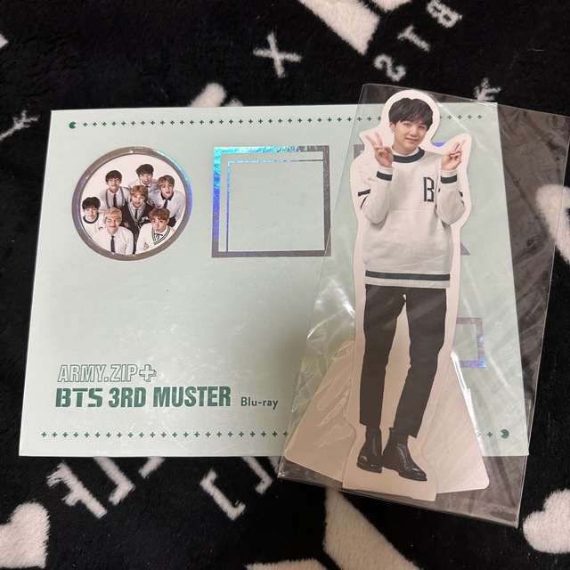 BTS army zip 3rd muster ペーパースタンド ソクジン