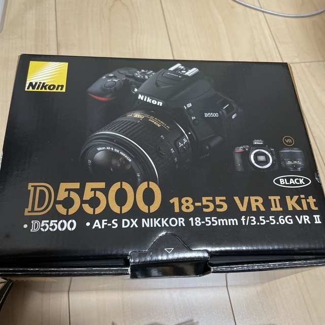 Nikon ニコンD5500 18-55VR Ⅱ KIT 4733ショット美品