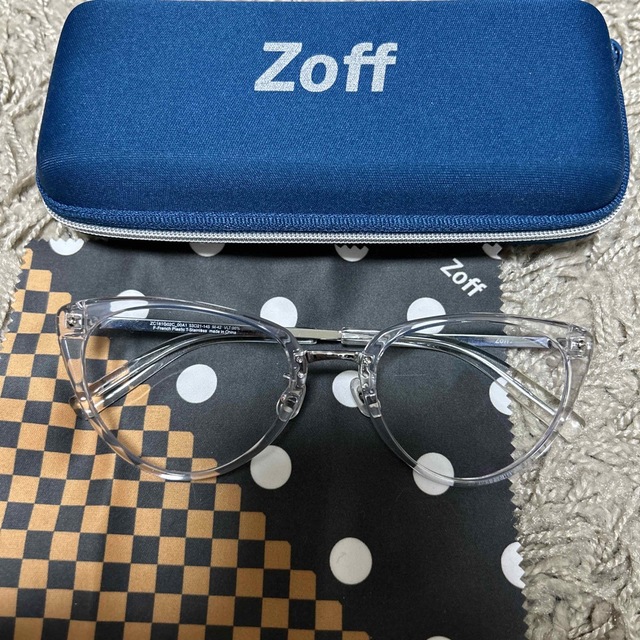 Zoff(ゾフ)のzoff クリアサングラス レディースのファッション小物(サングラス/メガネ)の商品写真