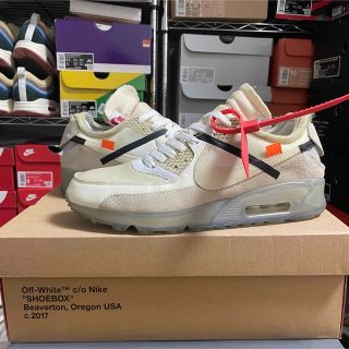 オフホワイト(OFF-WHITE)のNIKE off-white airmax90 the10(スニーカー)