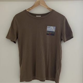 ジーユー(GU)のTシャツ ブラウン GU Mサイズ 夏(Tシャツ(半袖/袖なし))