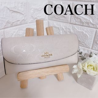 コーチ(COACH)のCOACH 財布　ホワイト　アイボリー♡(財布)