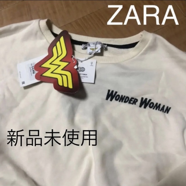 ZARA(ザラ)の値下げ　ZARA  ドルマンスウェット　新品未使用 レディースのトップス(トレーナー/スウェット)の商品写真