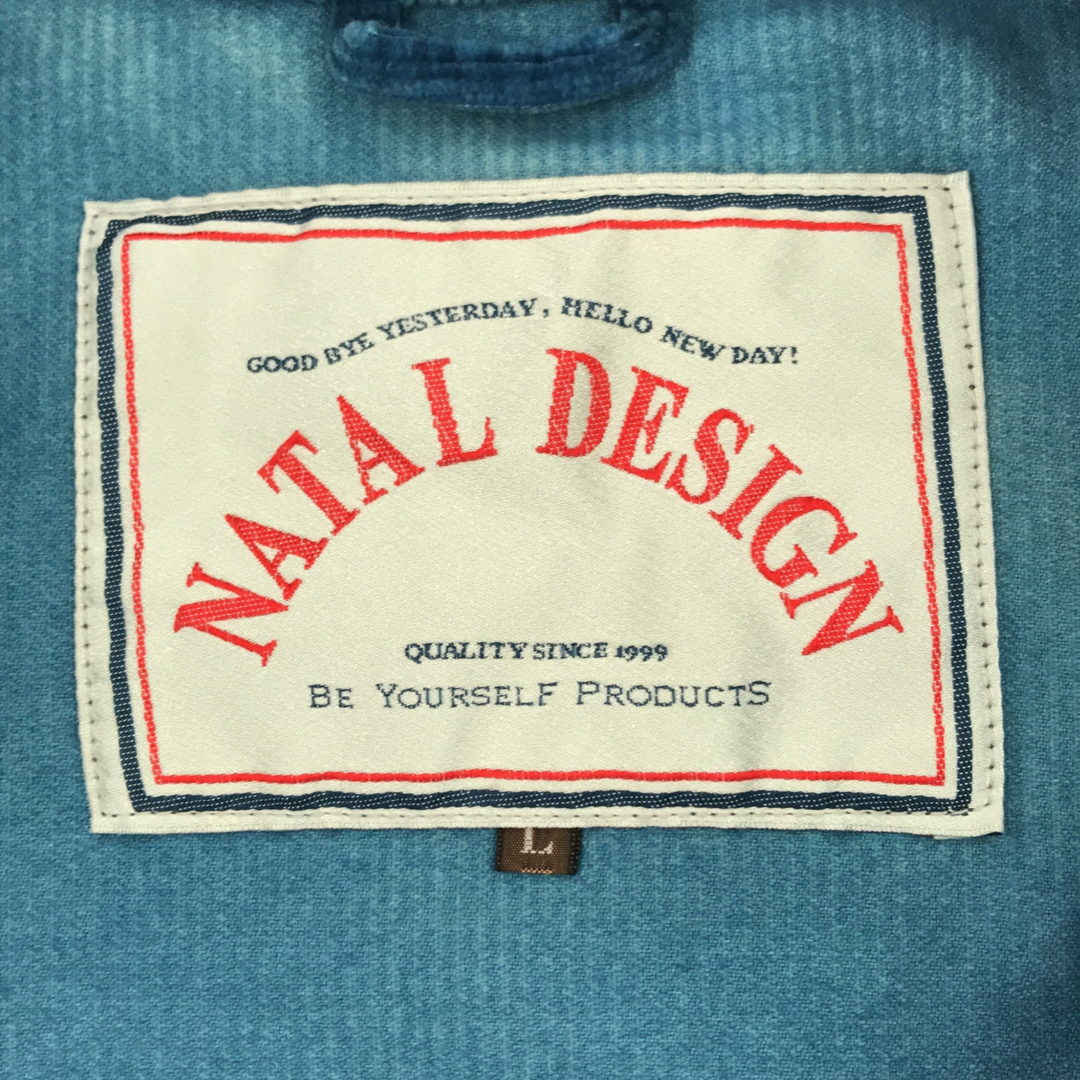 NATAL DESIGN(ネイタルデザイン)のNATAL DESIGN コーデュロイ ジャケット Lサイズ メンズのジャケット/アウター(その他)の商品写真