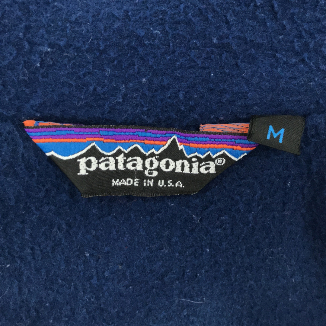 パタゴニア 80's シェルドシンチラジャケット Mブランド名