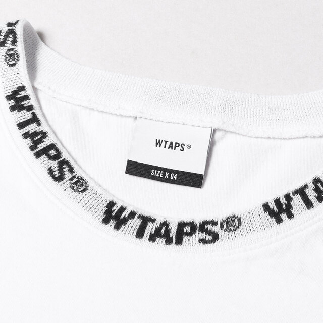 W)taps(ダブルタップス)のWTAPS ダブルタップス Tシャツ リブロゴ ロングスリーブTシャツ PYN. DESIGN LS 01 TEE  20SS ホワイト 白 XL トップス カットソー 長袖 プルオーバー 【メンズ】【中古】 メンズのトップス(Tシャツ/カットソー(七分/長袖))の商品写真