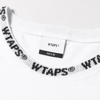 WTAPS ダブルタップス Tシャツ リブロゴ ロングスリーブTシャツ PYN. DESIGN LS 01 TEE  20SS ホワイト 白 XL トップス カットソー 長袖 プルオーバー 【メンズ】