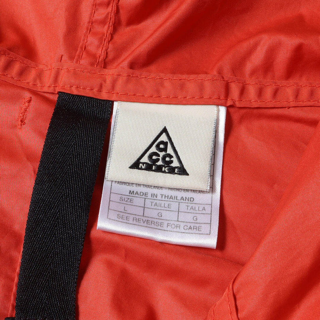 NIKE ナイキ ACG ハーフジップ プルオーバー フードジャケット 90s vintage ヴィンテージ レッド ブラック 赤黒 L アウター ブルゾン 古着【メンズ】【中古】 NIKE ナイキ ACG ハーフジップ プルオーバー フードジャケット 90s vintage ヴィンテージ レッド ブラック 赤黒 L アウター ブルゾン 【メンズ】