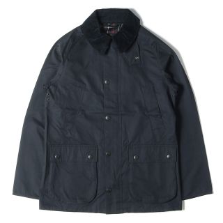 バーブァー(Barbour)のBARBOUR バブアー ジャケット ビデイル スリムフィット ピーチド BEDALE SL PEACHED 2201152 22SS ネイビー 紺 38 アウター ブルゾン コート 【メンズ】【中古】(カバーオール)