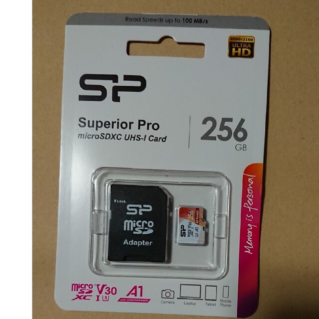 新品 シリコンパワー microSD カード 256GBの通販 by ロウト's shop ...