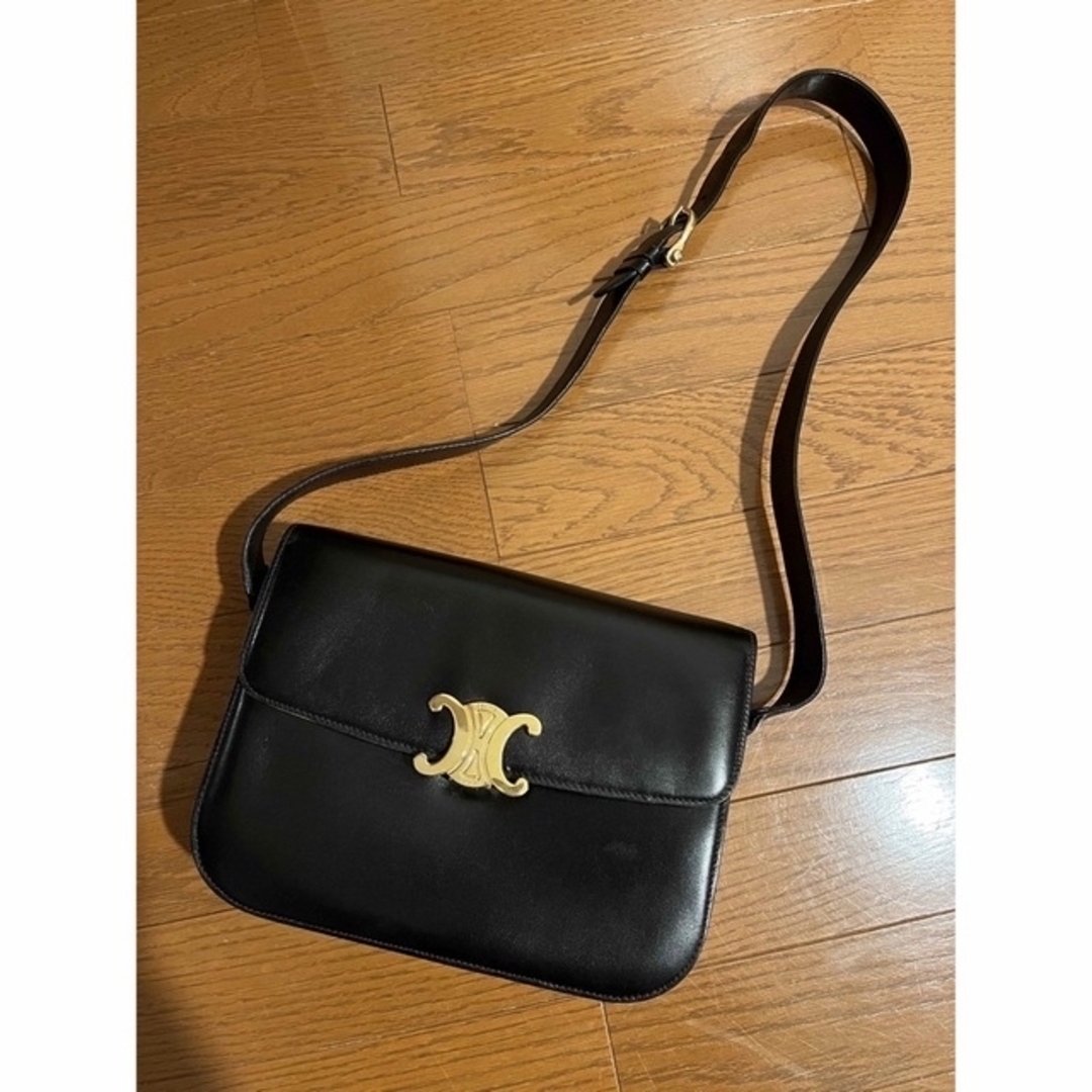 セリーヌCELINE◇マカダムトリオンフ◇ショルダーバッグ◇