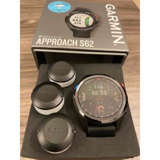 GARMIN - GARMIN ガーミン Approach S62 CT10 3個付 ブラックの通販 by