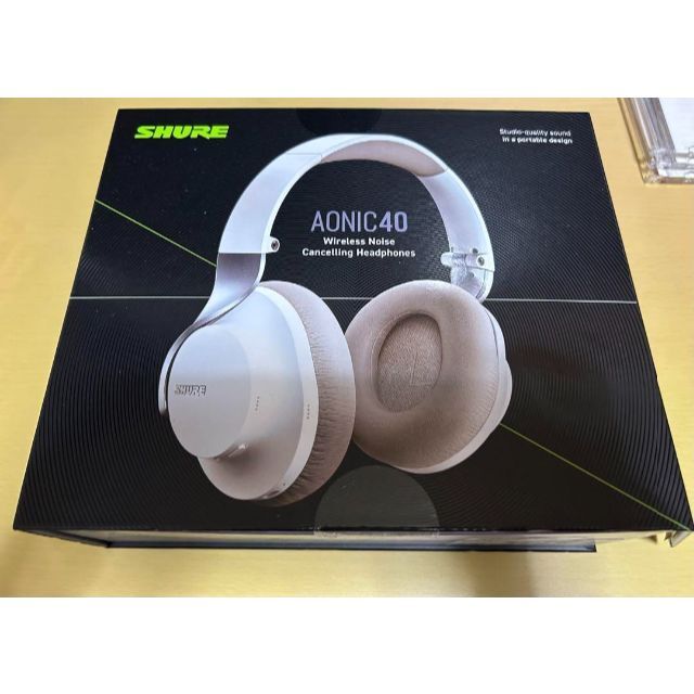 SHURE ワイヤレスヘッドホン AONIC40 アイボリー 品質満点! vivacf.net