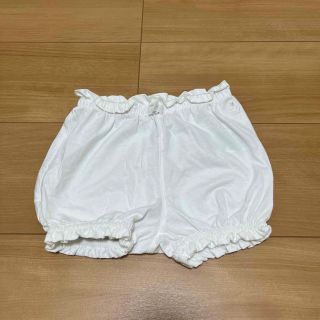 ベビーギャップ(babyGAP)の新品 ショートパンツ  白(パンツ/スパッツ)