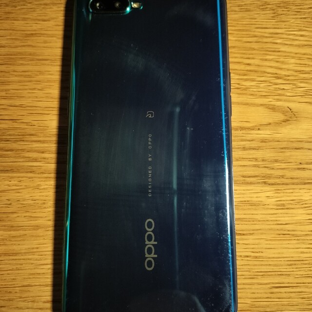 OPPO(オッポ)のOPPO Reno A 64GB SIMフリー ブルー 中古品 スマホ/家電/カメラのスマートフォン/携帯電話(スマートフォン本体)の商品写真