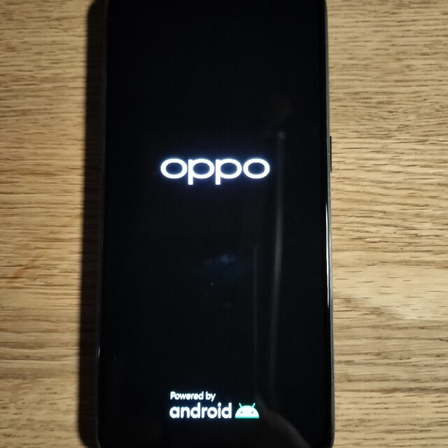 OPPO(オッポ)のOPPO Reno A 64GB SIMフリー ブルー 中古品 スマホ/家電/カメラのスマートフォン/携帯電話(スマートフォン本体)の商品写真