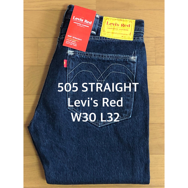 Levi's Red 505 STRAIGHT GOLDEN INK