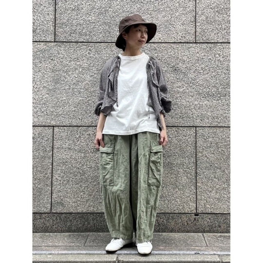 nest Robe - コットンリネンコクーンカーゴパンツ♡ネストローブの通販