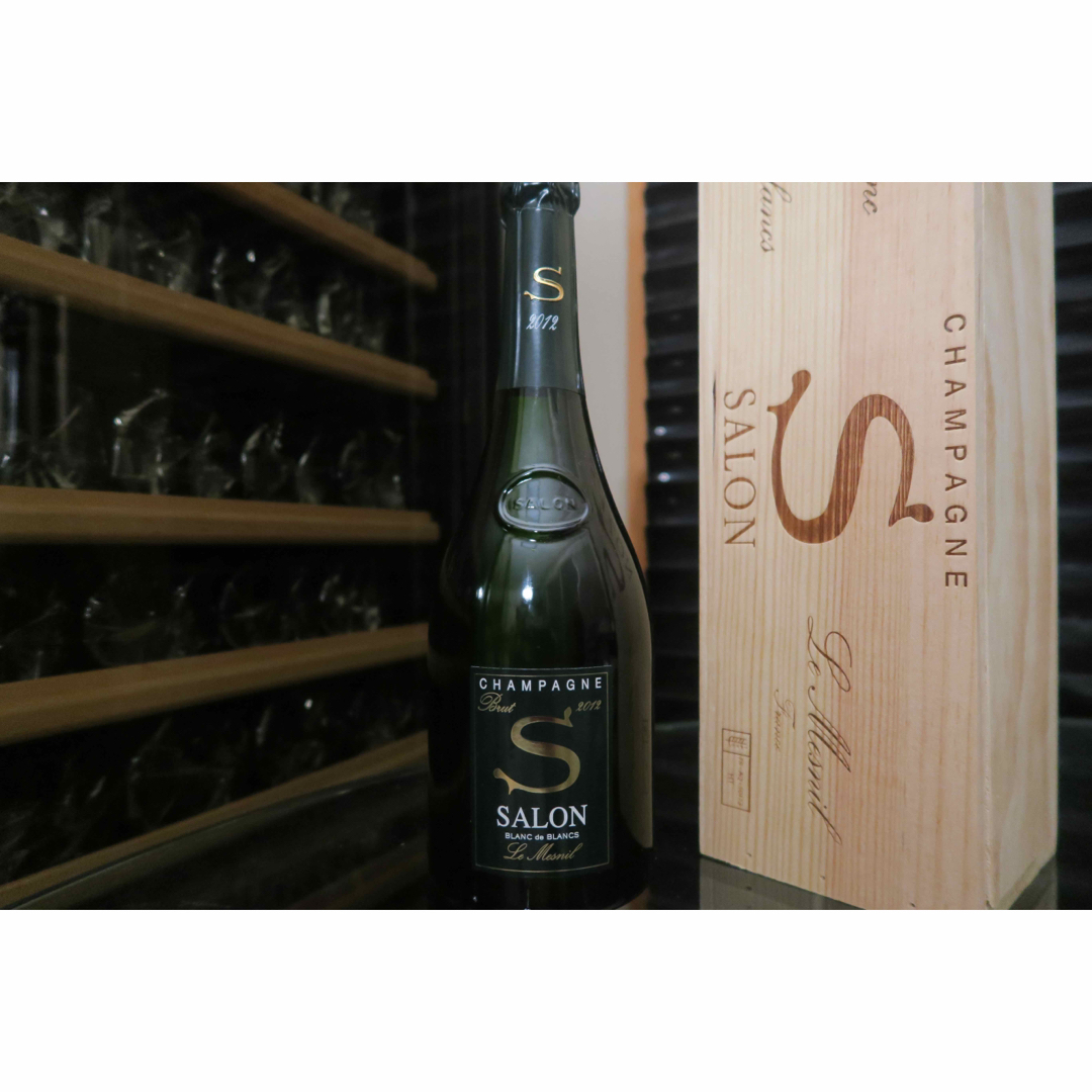 サロン 2012年 ラック正規品 木箱付き 食品/飲料/酒の酒(シャンパン/スパークリングワイン)の商品写真