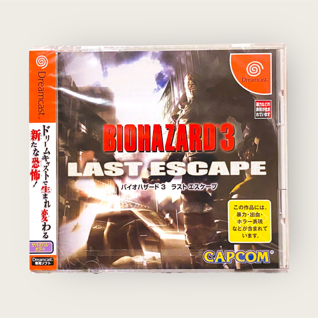 5213.ドリームキャスト バイオハザード3 ラストエスケープ 【 新品
