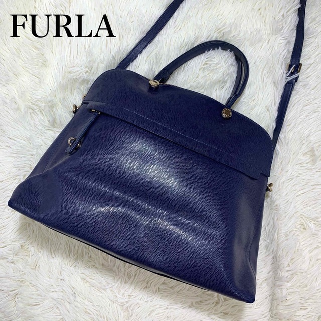美品✨FURLA フルラ パイパー 2way ハンドバッグ ショルダーバッグ
