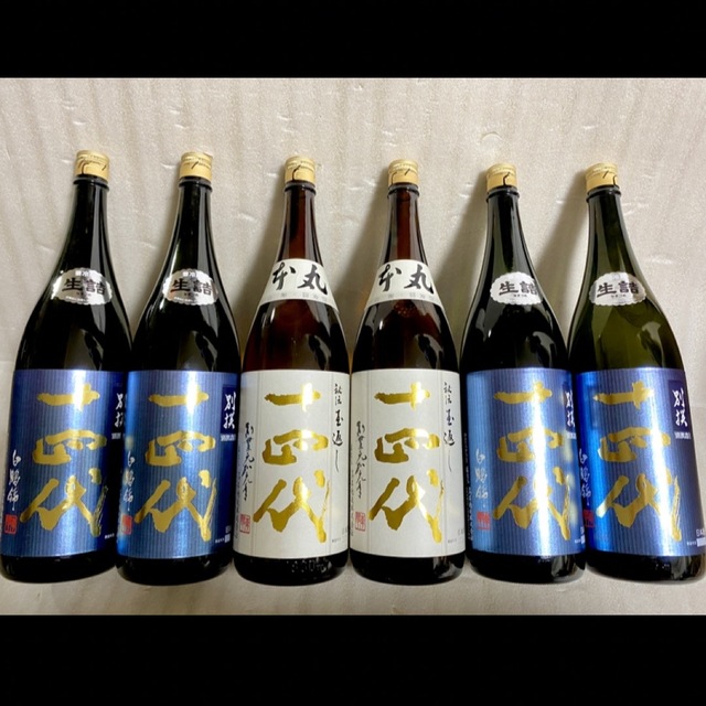 値段が激安 十四代 純米大吟醸 白鶴錦 /本丸 6本セット❣️ 日本酒
