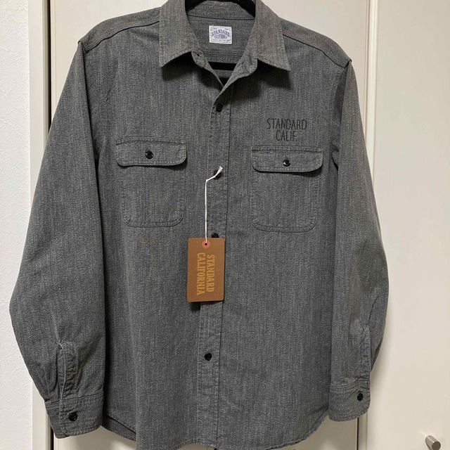 スタンダードカリフォルニアChambray Shirt シャンブレーシャツシャツ