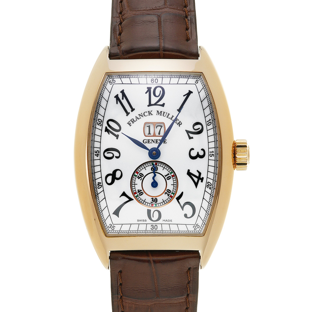 FRANCK MULLER(フランクミュラー)の中古 フランクミュラー FRANCK MULLER 7880S6GGAT ホワイト メンズ 腕時計 メンズの時計(腕時計(アナログ))の商品写真