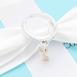 ティファニー(Tiffany & Co.)の【新品仕上】TIFFANY&Co. キーチャーム リング AG925 AU750(リング(指輪))